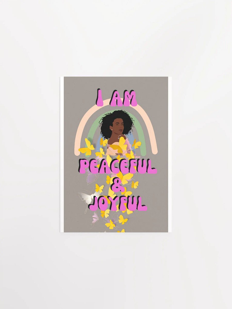 Afrocentric Serenity Poster product image (1)