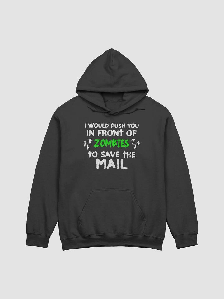 Save the mail zombies hoodie postal worker halloween product image (1)