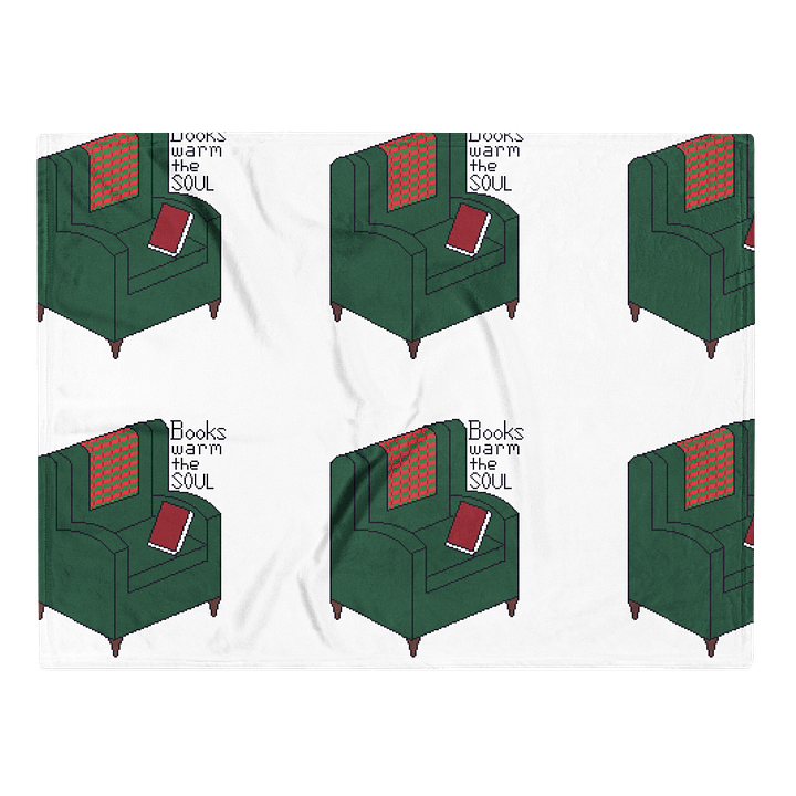 Cozy Reading Corner Throw Blanket product image (2)