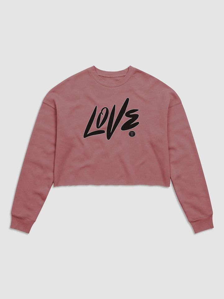Love - Keep It Simple - Bella+Canvas Women's Fleece Crop Sweatshirt product image (2)