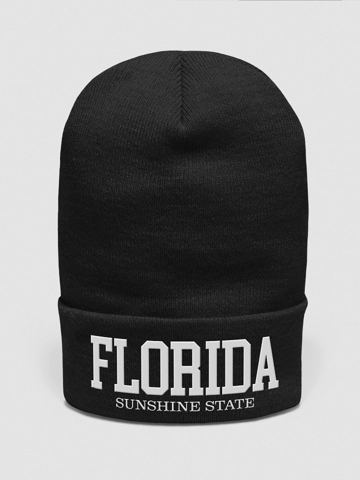 Florida Sunshine State Cuffed Beanie Hat product image (7)