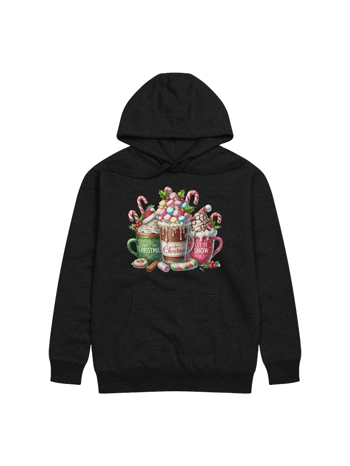 "Let It Snow" Unisex Cotton Hoodie product image (15)