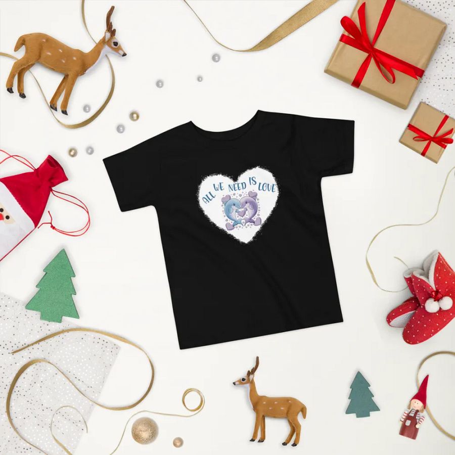 Dolphin Love Toddler T-Shirt product image (9)