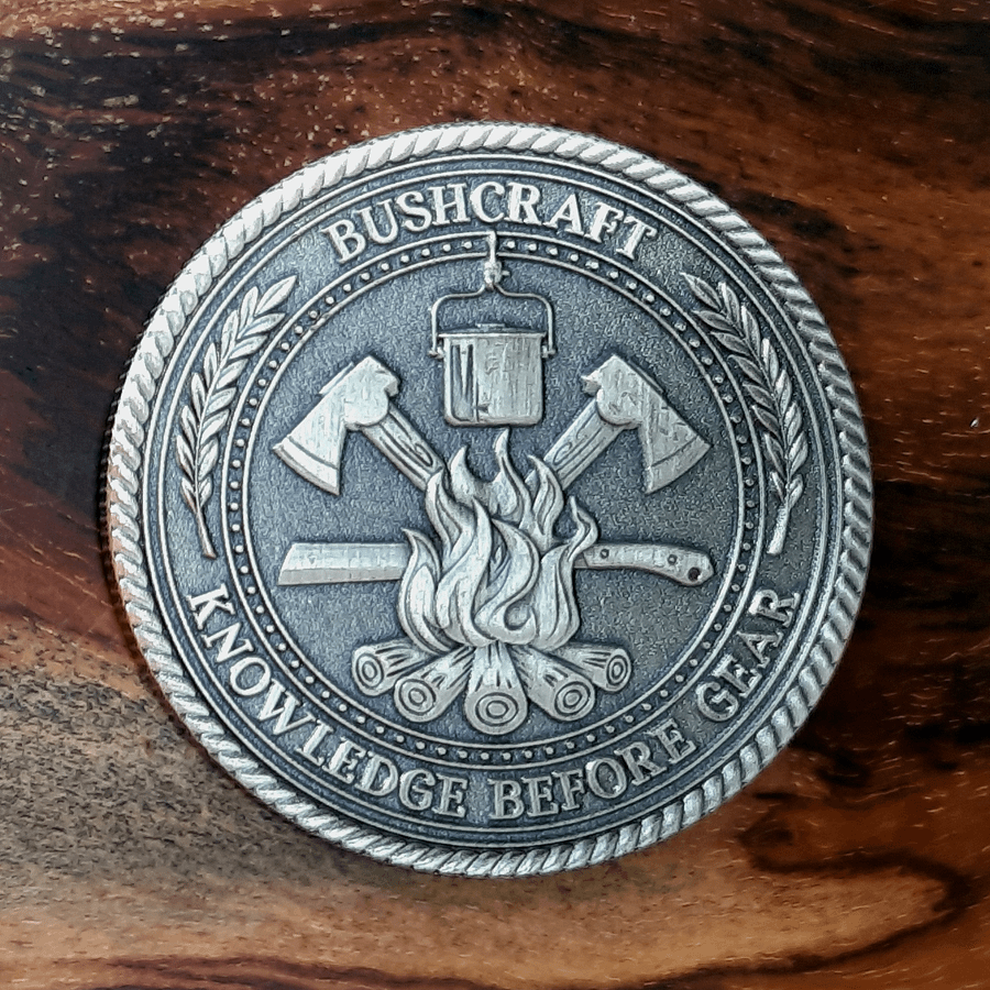 Limited Edition Bushcraft Challenge Coin product image (3)