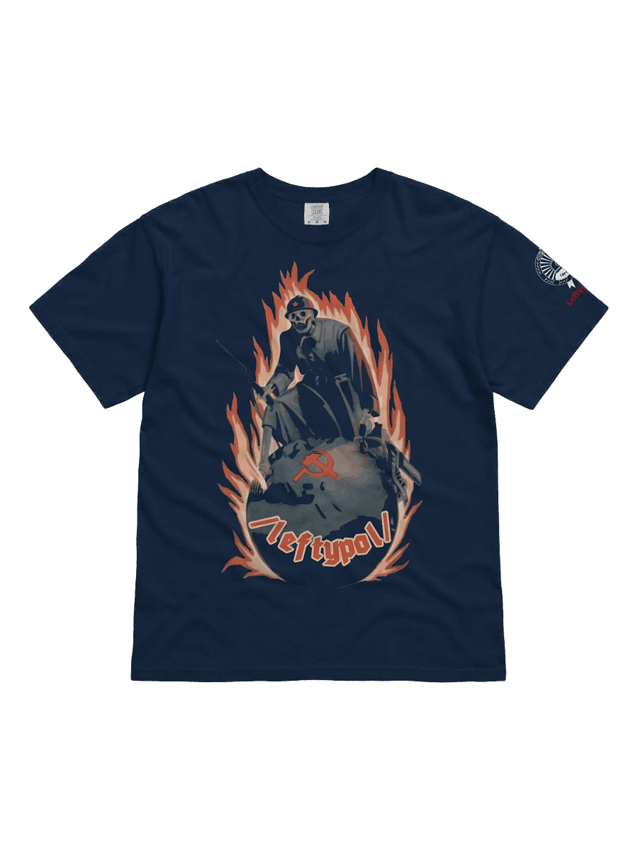/leftypol/ - Skeleton T-Shirt product image (1)