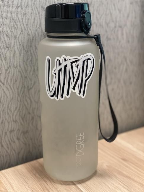 Kiss Cut Sticker - UTMP Logo White product image (4)