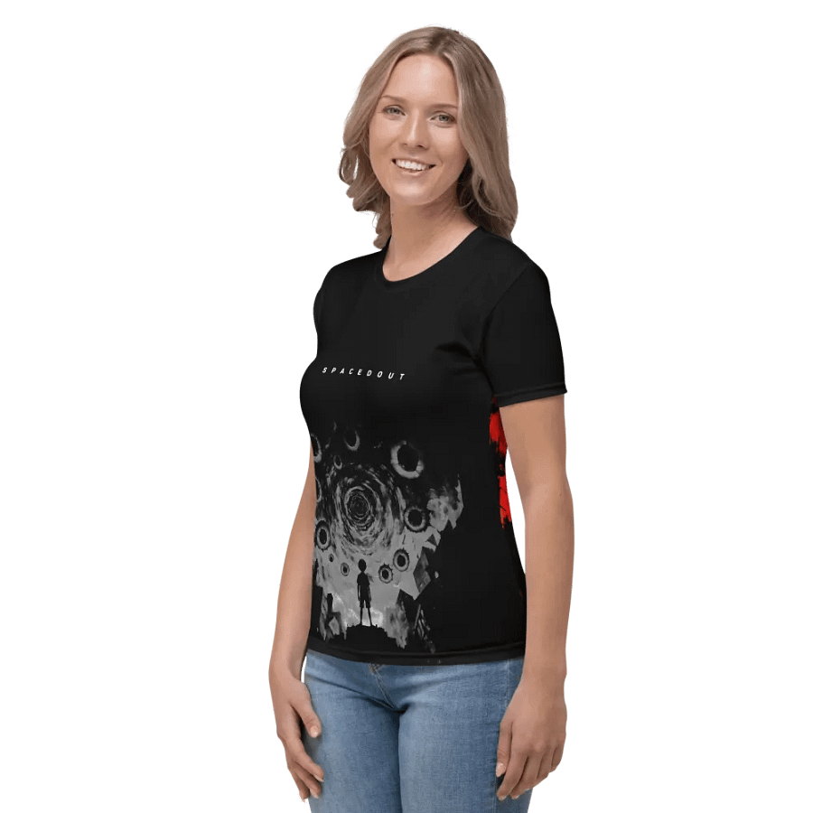 S P A C E D O U T Women's Crew Neck T-Shirt product image (3)
