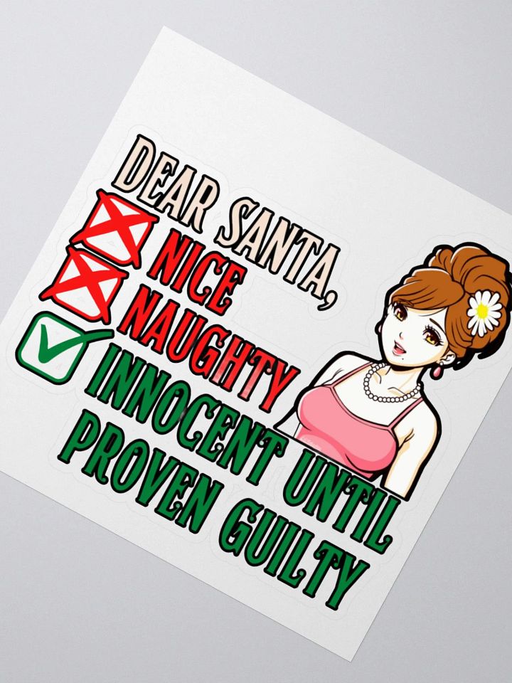 DEAR SANTA, INNOCENT UNTIL PROVEN GUILTY product image (5)