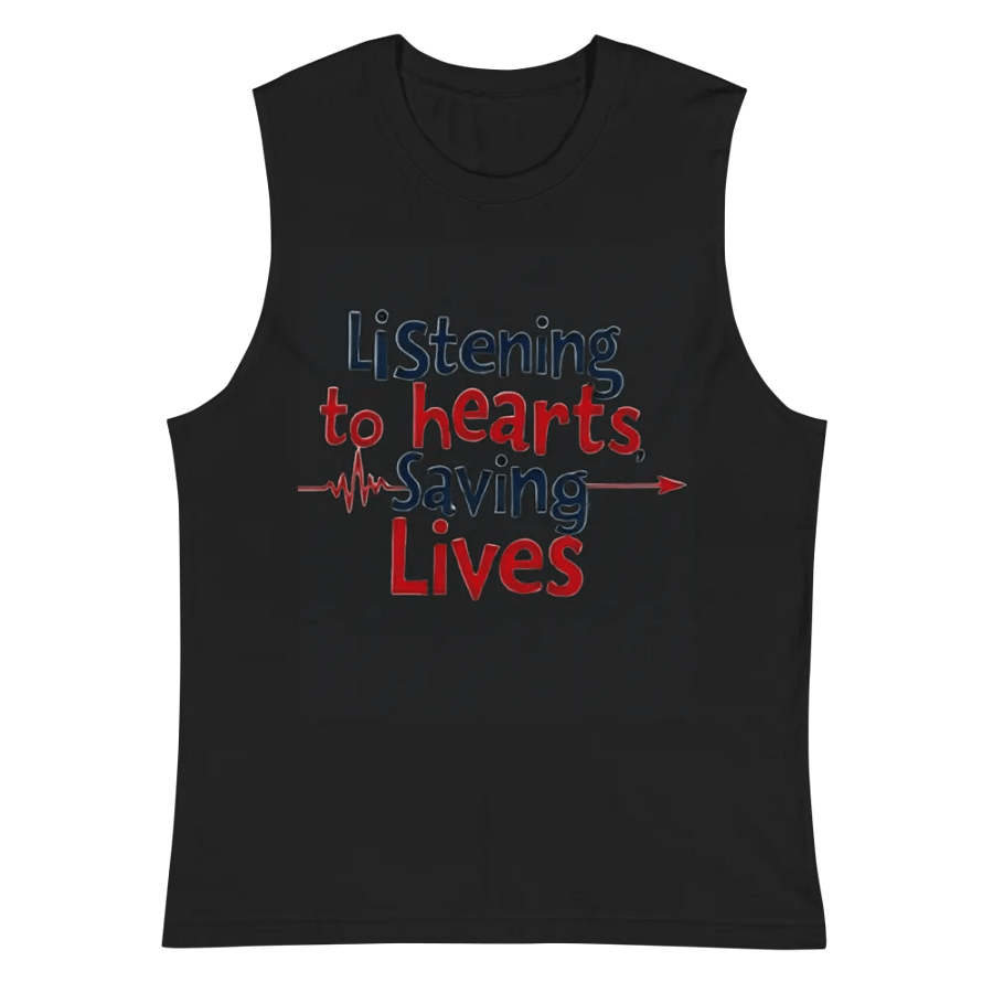 Heartbeat Savior Muscle Tank product image (3)