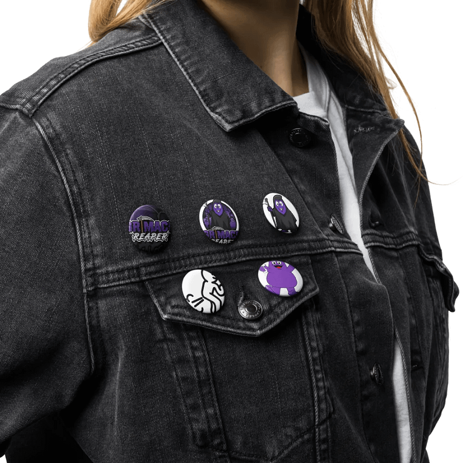 The Grimace Reaper pin pack product image (17)