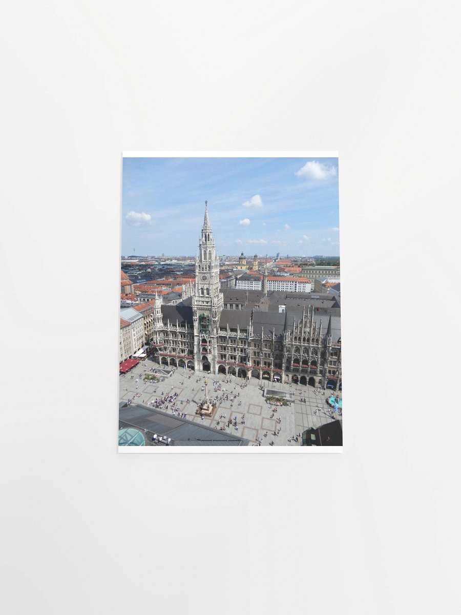 Munich - Marienplatz with New Town Hall - print/poster product image (15)