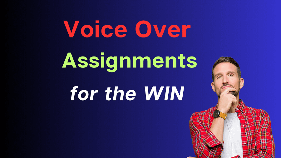 Voice Over assignments - (Personal feedback on each assignment) product image (1)