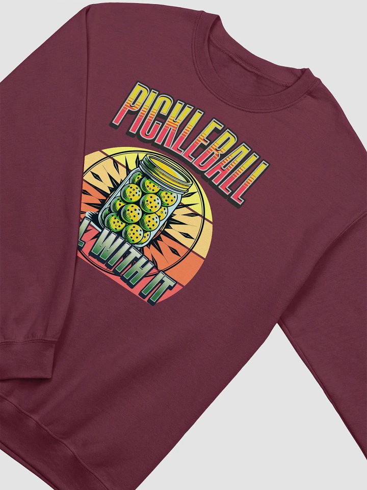 Dill With It Pickleball Sunset Sweatshirt product image (10)