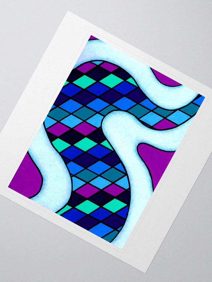 1990's Jerry Garcia Neck Tie Sticker product image (2)