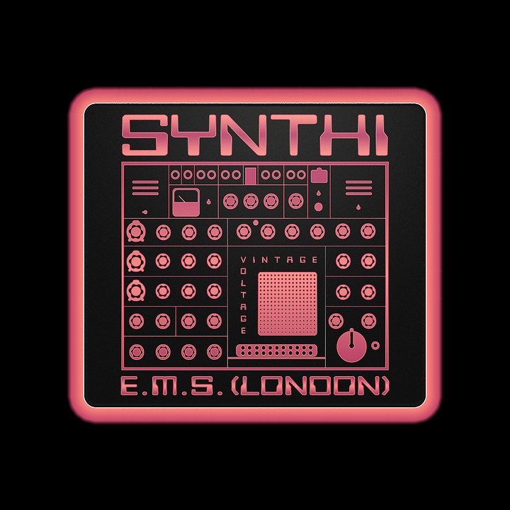 EMS Synthi - Gaming Mouse Pad (Electronic Music Studios London Synthi AKS VCS3) by Vintage Voltage product image (1)
