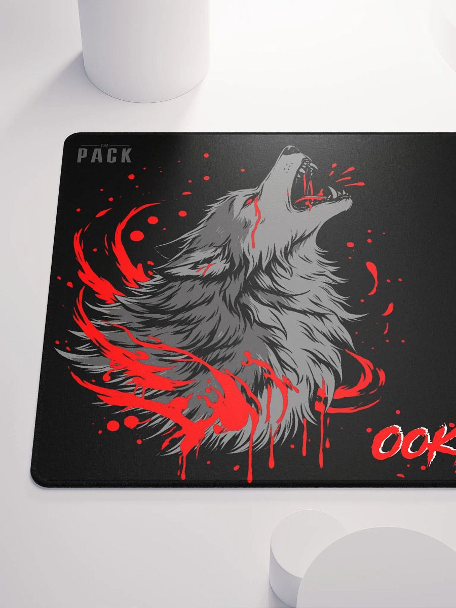 Adorably Macabre Couple Mousepad/Deskpad - Ookami product image (6)