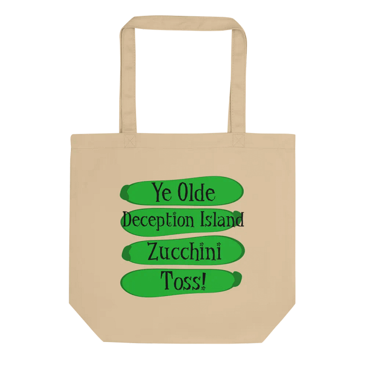 Ye Olde Deception Island Zucchini Toss Tote product image (1)