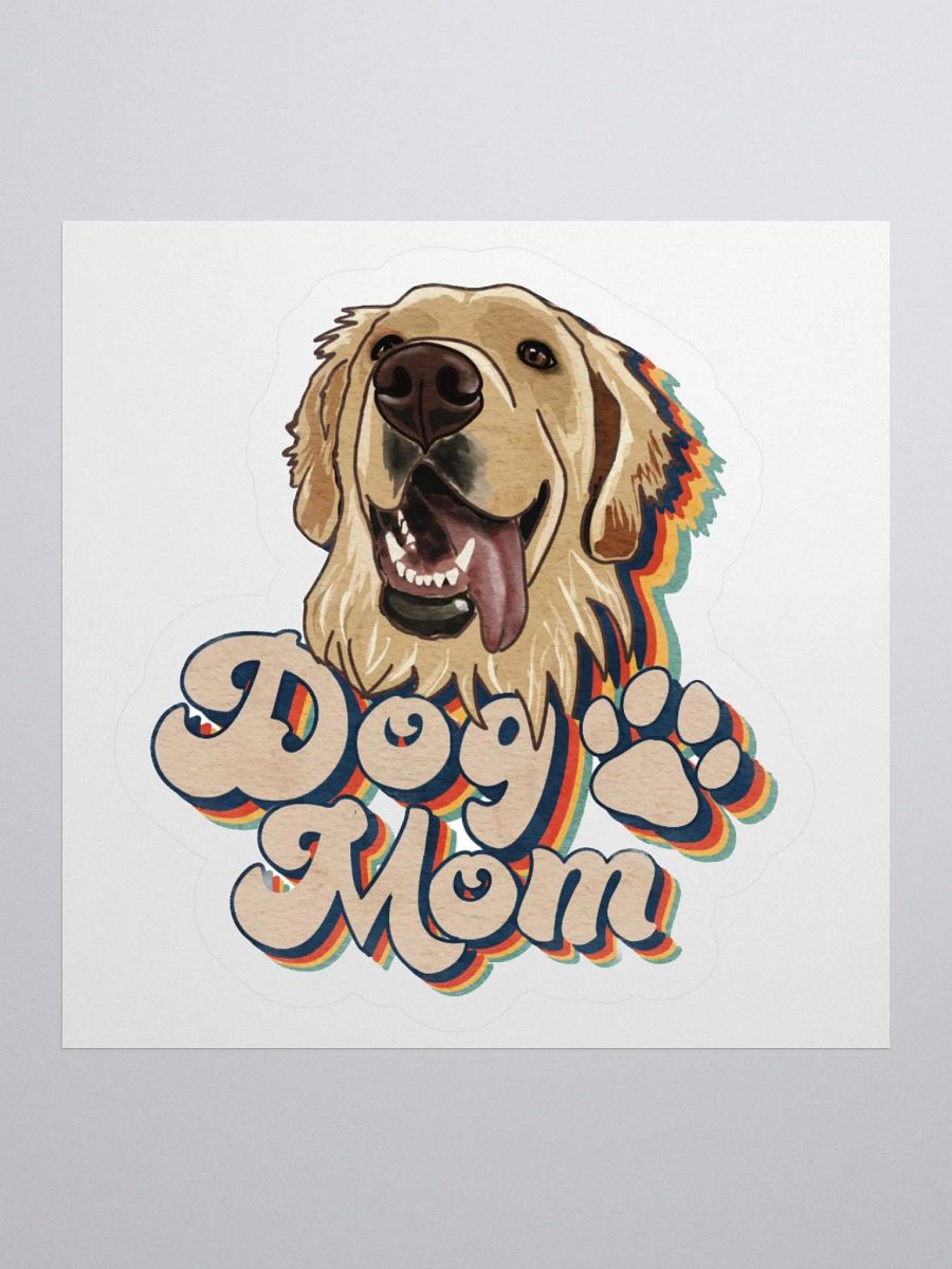 Golden Retriever Dog Mom Sticker product image (4)
