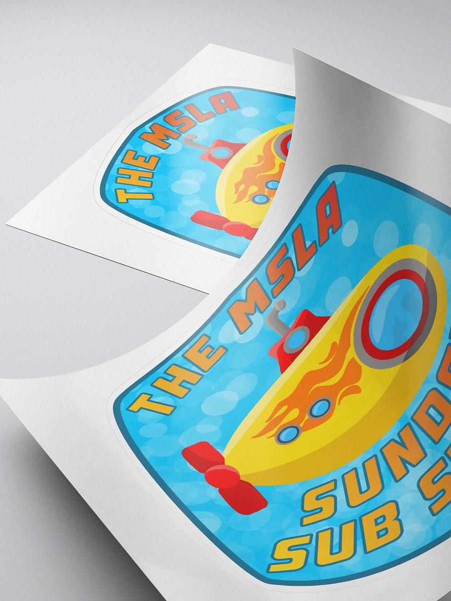 MSLA Sunday Sub Series - Sticker product image (4)