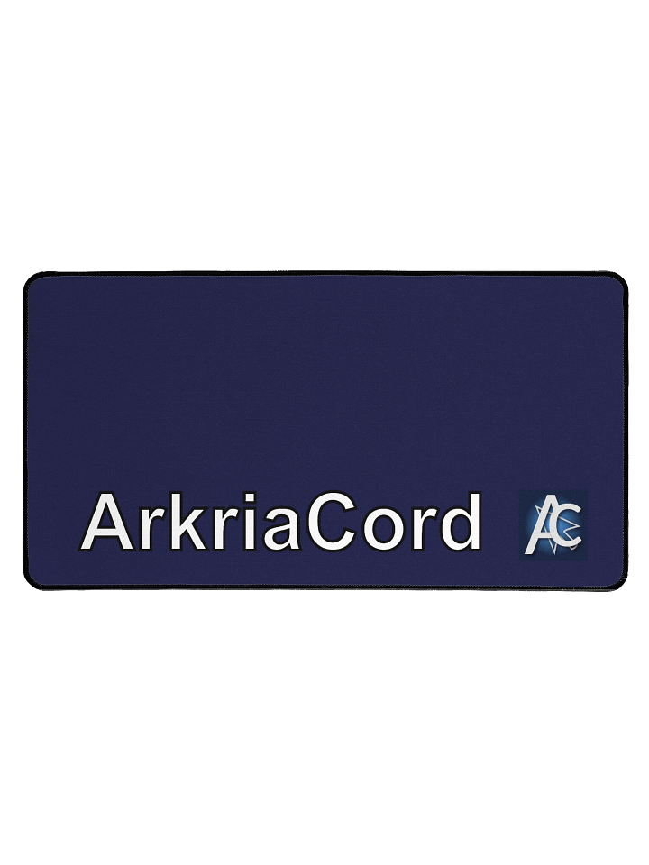 ArkriaCord Dark Blue Desk Mat - Ultimate Comfort and Style product image (1)