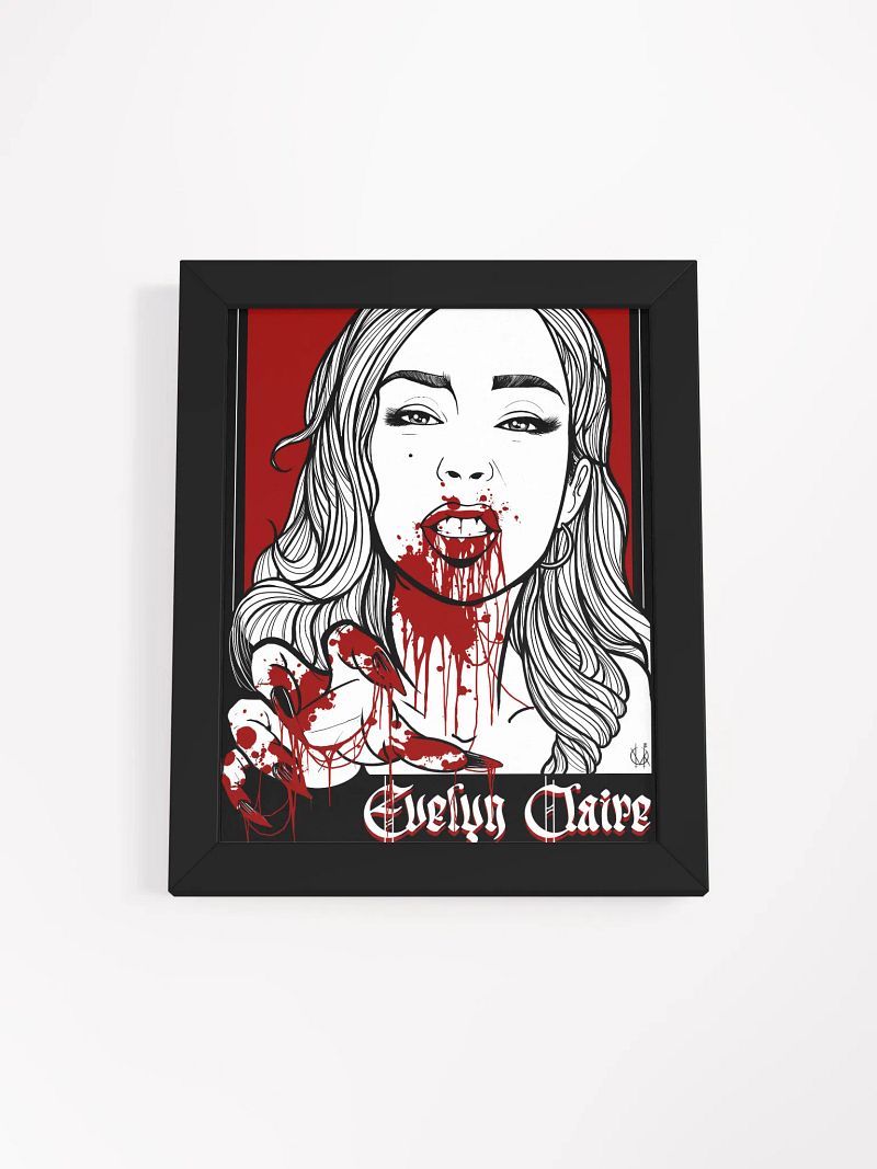 Evelyn Claire Bloodlust Poster