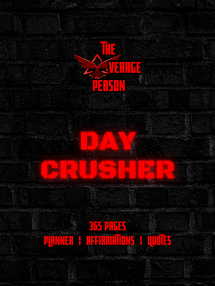 365 Day CRUSHER (Planner) with Daily Quotes & Affirmations product image (1)