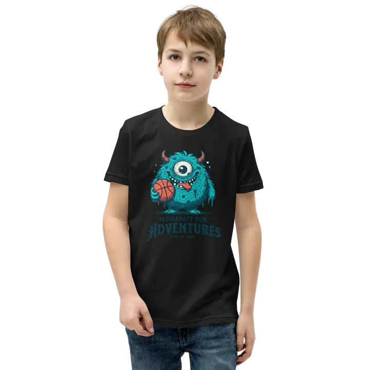 Monstrous Hoops Youth T-Shirt product image (1)
