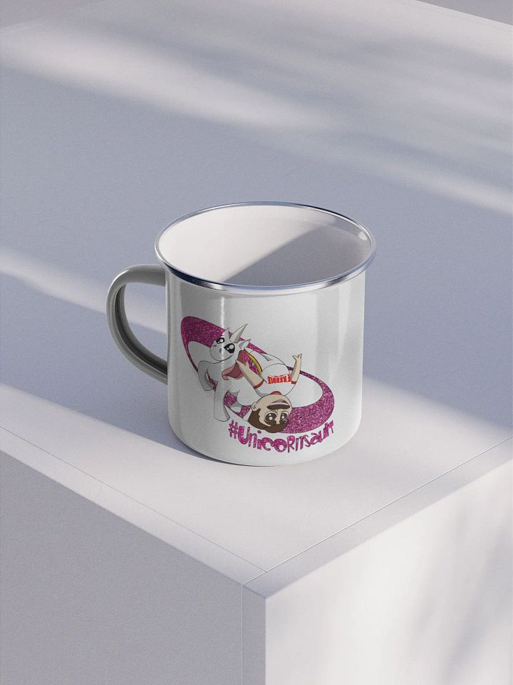 Unicornsault enamel mug product image (1)