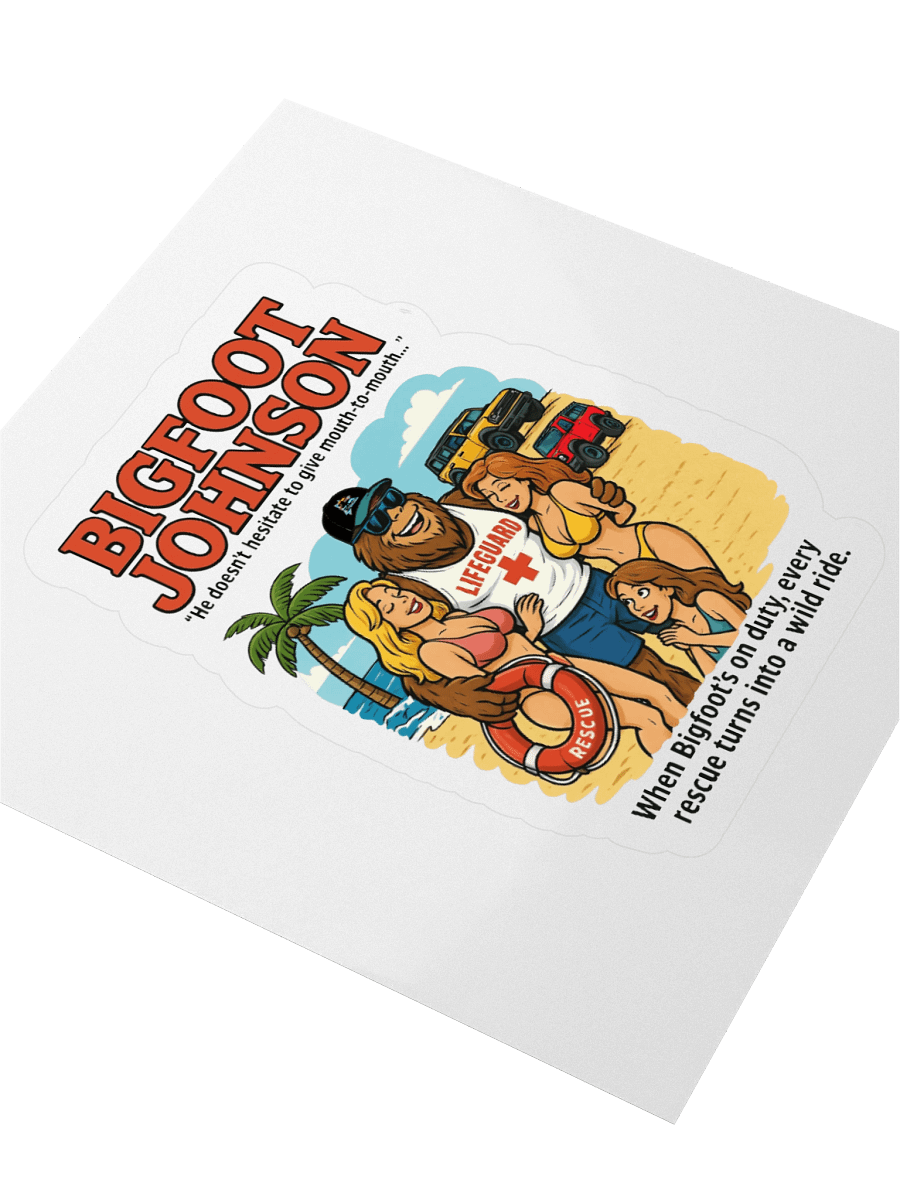 Destination Bigfoot Bronco Bigfoot Johnson Lifeguard Decal (Multiple Sizes Available) product image (9)