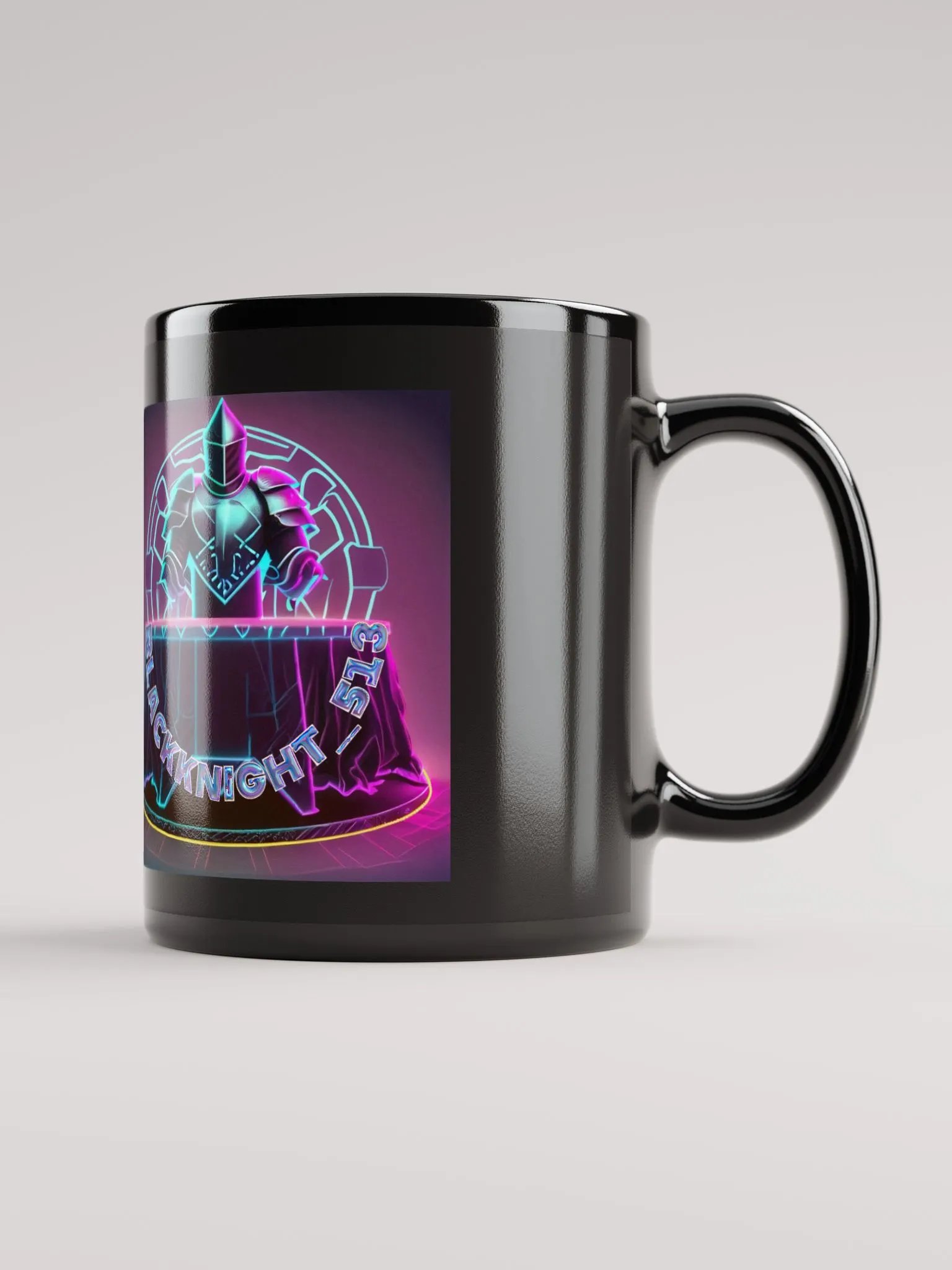 BlackKnight_513 Black Mug product image (1)