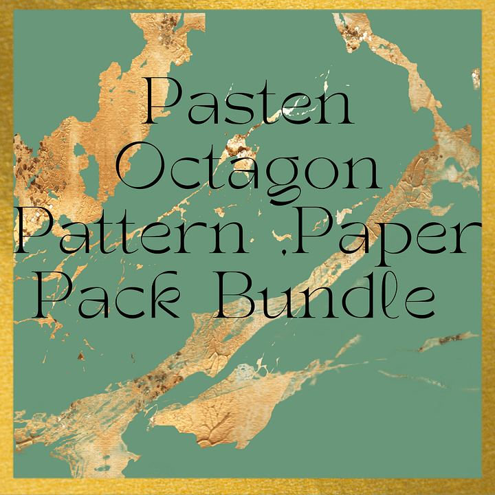 Pastel Octagon pattern paper pack bundle product image (1)