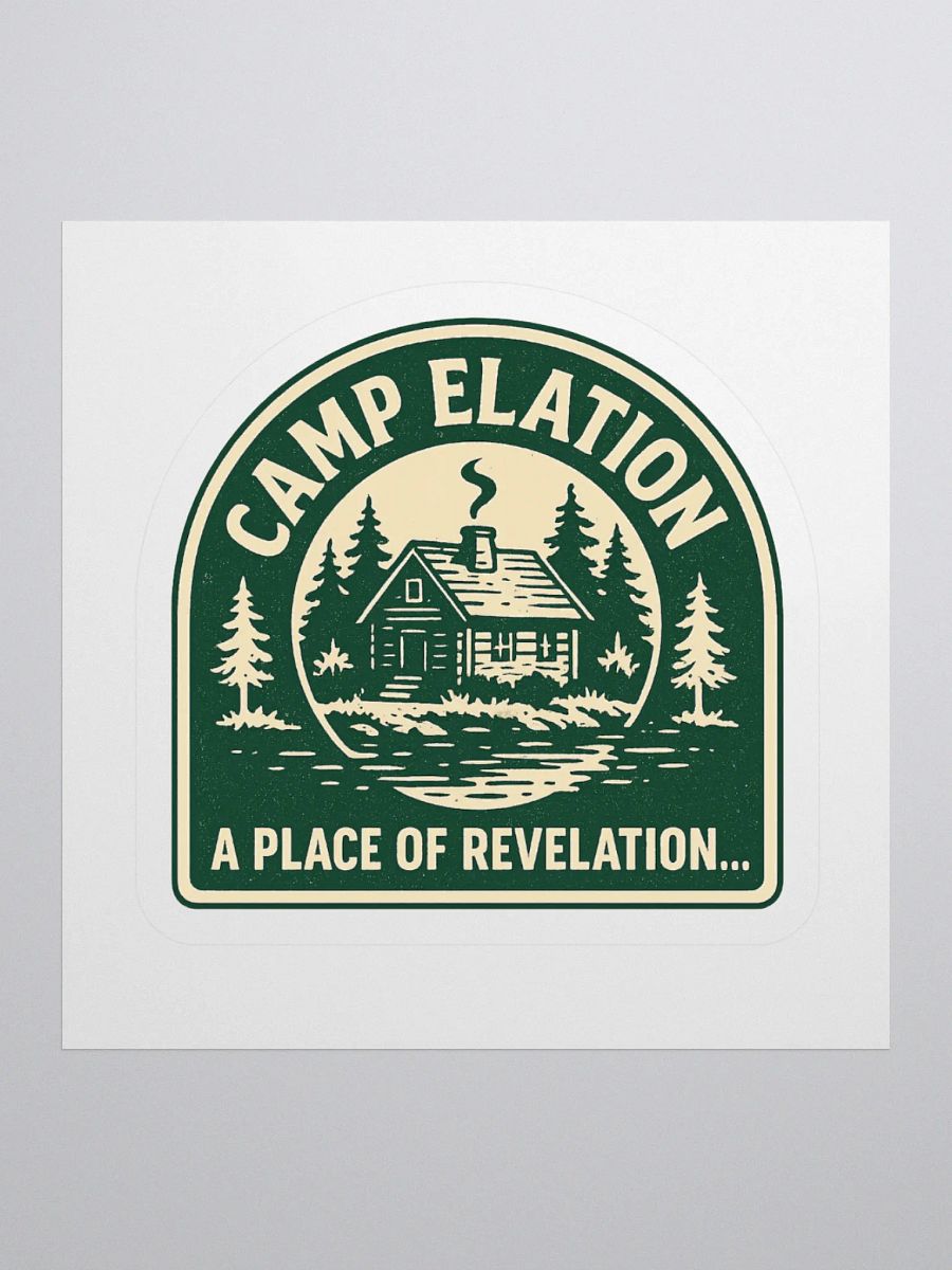 Camp Elation Cult Sticker product image (1)