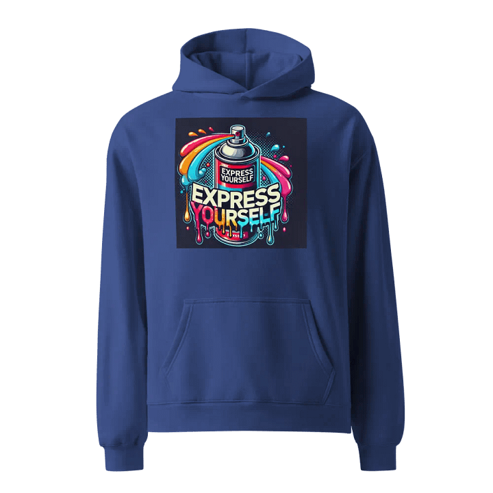 Expressive Splatter Unisex Hoodie product image (1)
