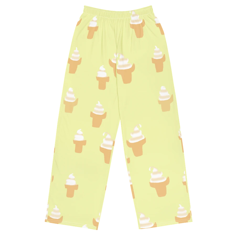 Ice Cream Cone Pattern Wideleg Pants product image (2)