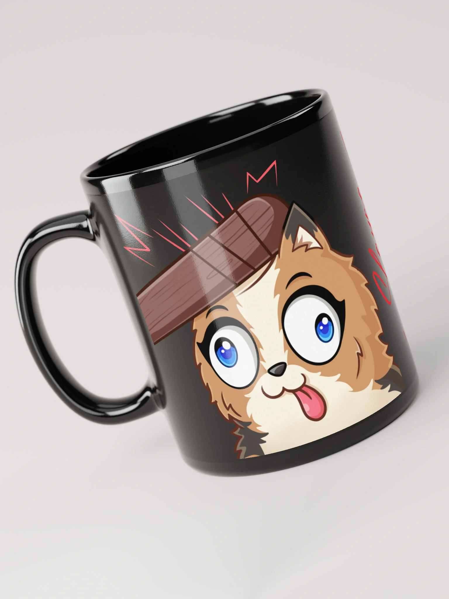 Gidget Bonked Black Mug product image (3)