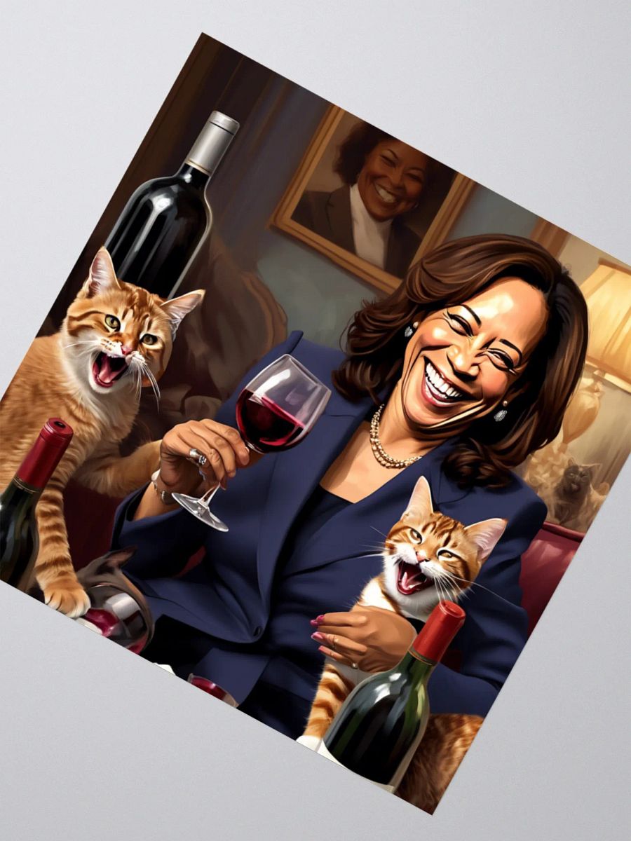 Cats & Wine Sticker product image (2)
