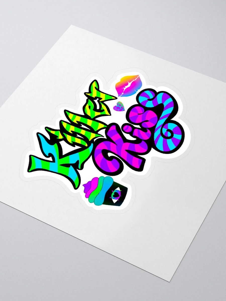 Killer Kiss Logo Sticker product image (3)