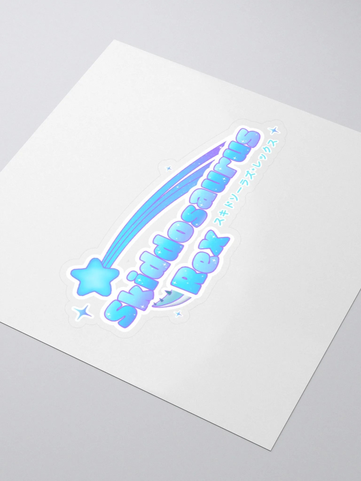 Skiddosaurus Rex Logo Sticker product image (3)