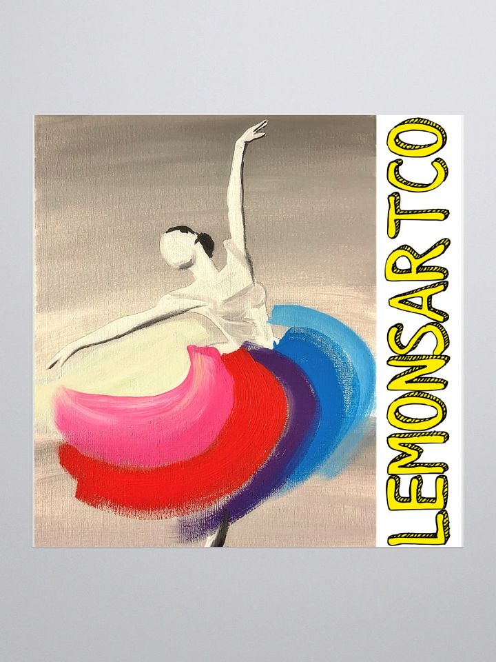 Ballerina's Color Dance Stickers product image (1)