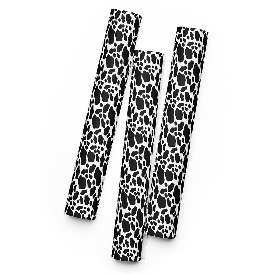 Black and White Cowhide Wrapping Paper product image (4)