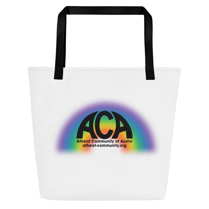 Atheist Community of Austin Rainbow Tote product image (1)