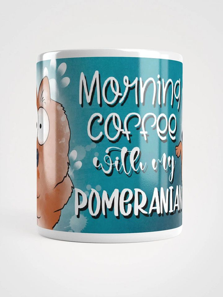 Morning Coffee with My Pomeranian Mug product image (2)