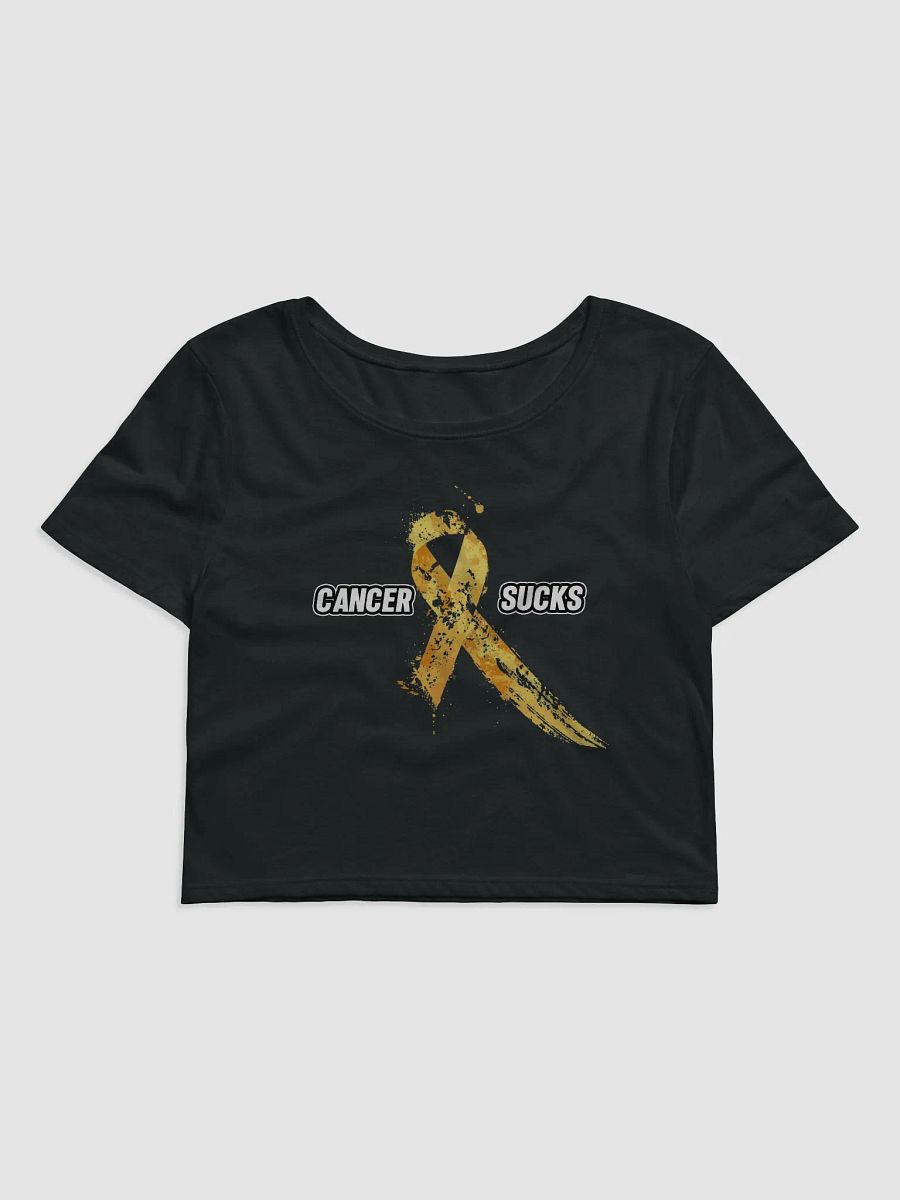 Cancer Sucks Cutoff T product image (1)