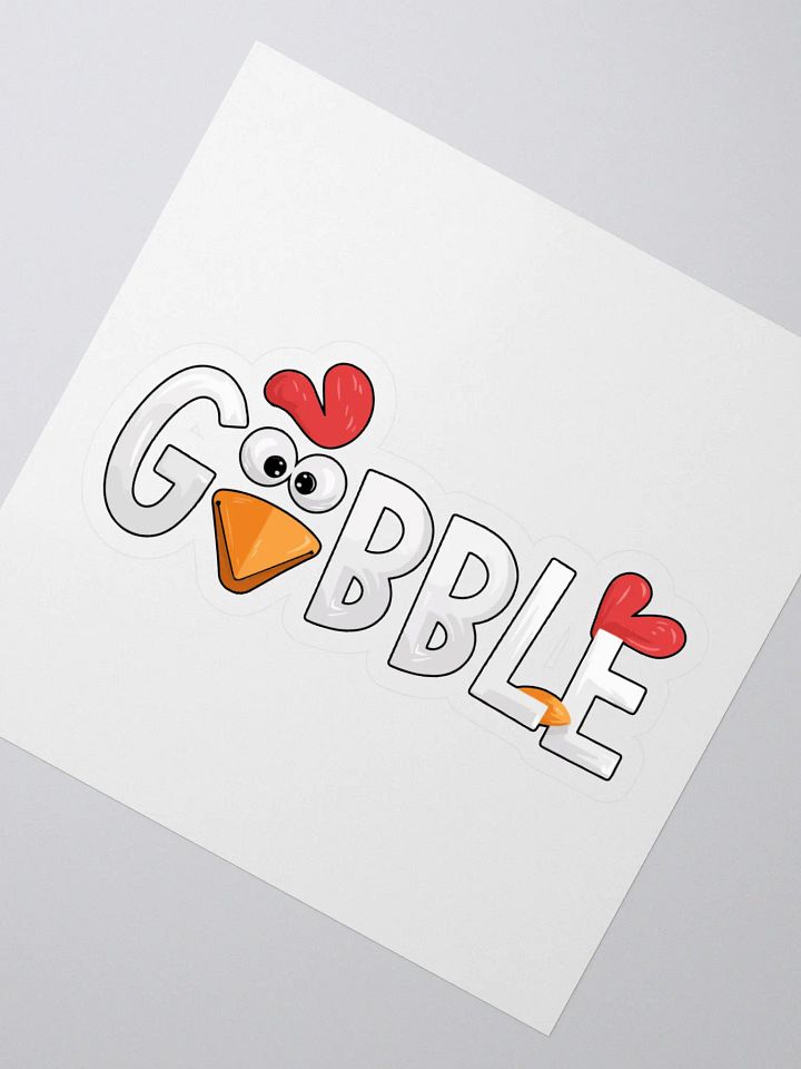 Gobble Up Fun with Kiss Cut Stickers product image (2)