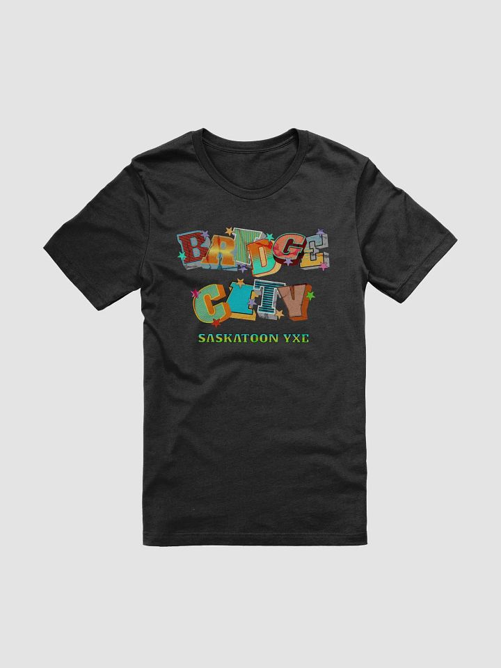 Bridge City Saskatoon Saskatchewan YXE Starry T-Shirt product image (1)