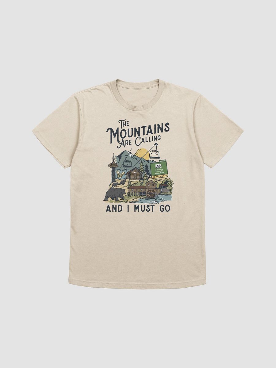 The Mountains Are Calling And I Must Go (Supersoft T-Shirt) product image (1)