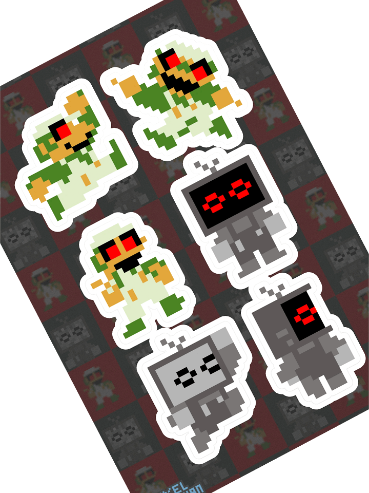 Spooky Lookalikes Sticker Sheet product image (1)