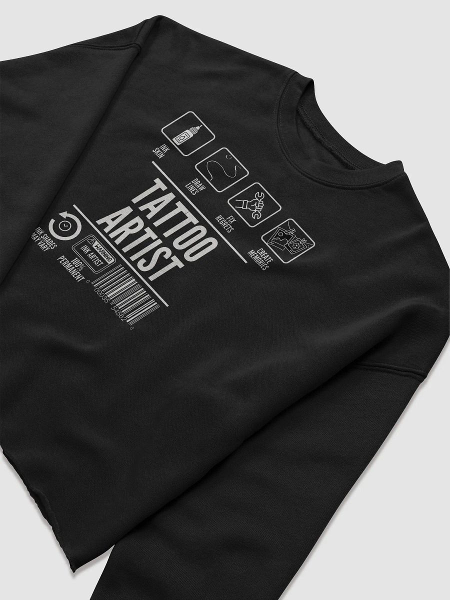 "Tattoo Artist Label" Cropped Sweater product image (5)