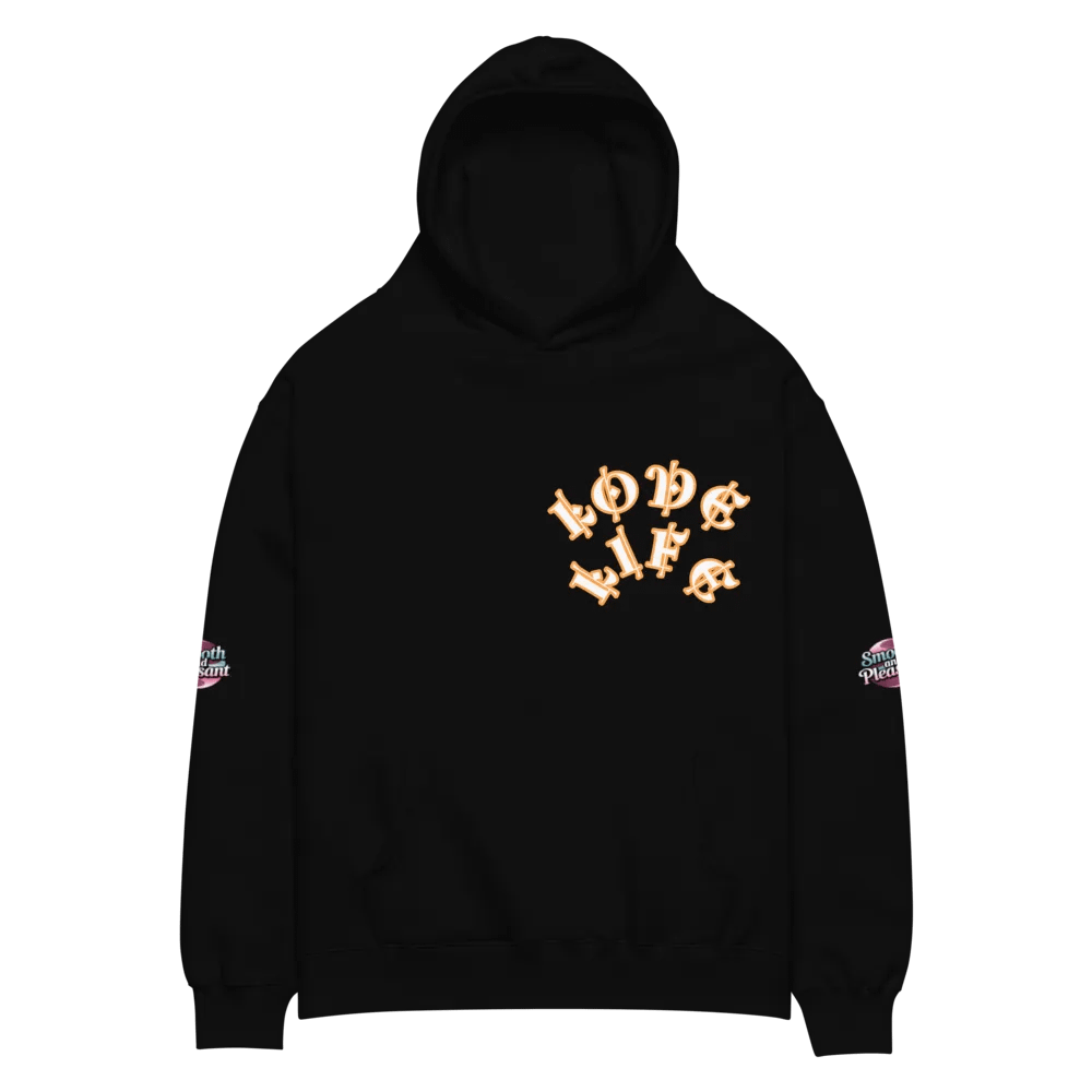 Dynamic Stylized Letters Oversized Hoodie product image (4)