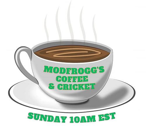 Welcome to granboards premier cricket stream. 
We will be opening up a new granboard lobby The Frogg Pond.
Lets have some fun...